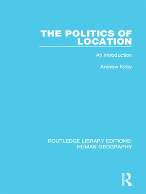 cover image of The Politics of Location